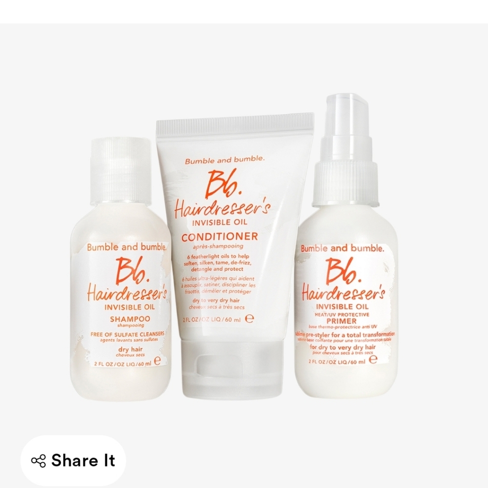 Bumble and bumble Hairdresser's Invisible Oil Set - Orange and White